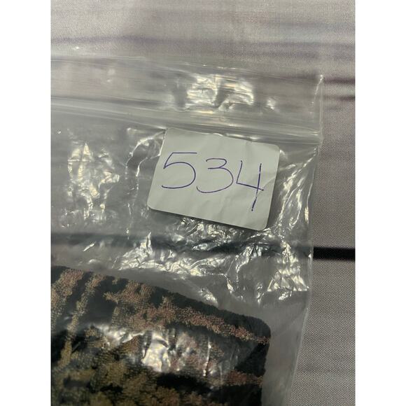 JM Collection Burnout Tunic Top Womens Plus 2X Floral Scoop Neck Stretch - Picture 9 of 10